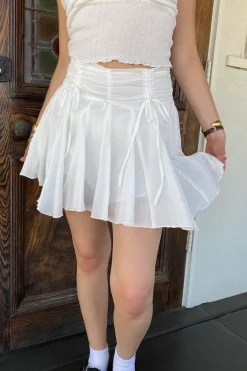 Ruffle Mini Skirt by For Good