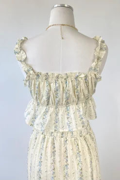 Ruffled Babydoll Top