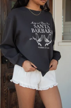 Santa Barbara Graphic Crew Sweatshirt
