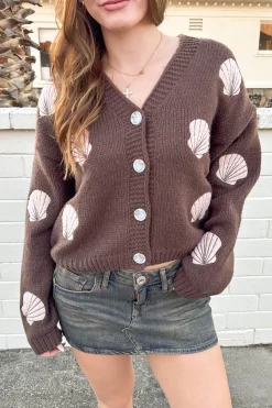 Shell Knit Cardigan