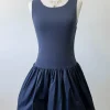 Sleeveless Balloon Dress by For Good