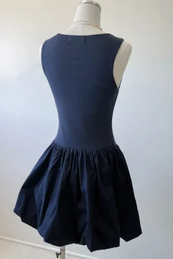 Sleeveless Balloon Dress by For Good