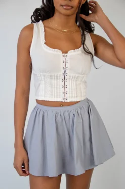 Sleeveless Corset Top