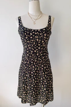 Sleeveless Floral Mini Dress