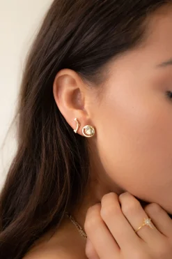 Smiley Face Earring Set