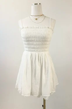 Smocked Mini Cami Dress
