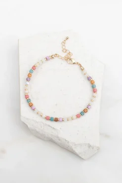 Stone Bead Anklet