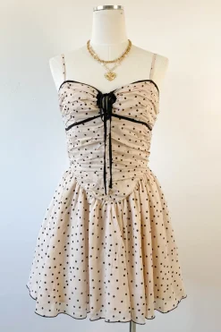 Swiss Dot Cami Dress