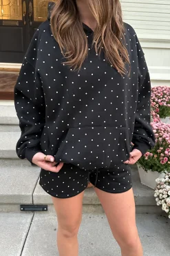 Swiss Dot Sweat Shorts