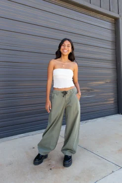 The Fave Basic Pointelle Tube Top
