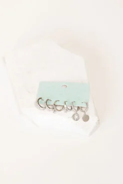 Three Piece Earring Set