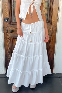 Tiered Maxi Skirt