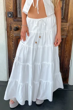 Tiered Maxi Skirt