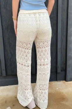 Wide Leg Knit Pants