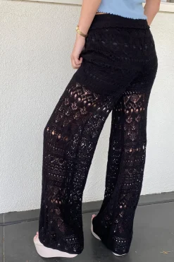 Wide Leg Knit Pants