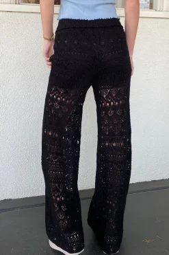 Wide Leg Knit Pants